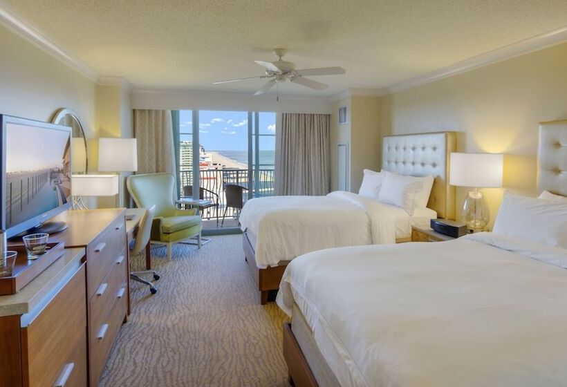 اتاق استاندارد با 2 تخت دوبل, Hilton Virginia Beach Oceanfront