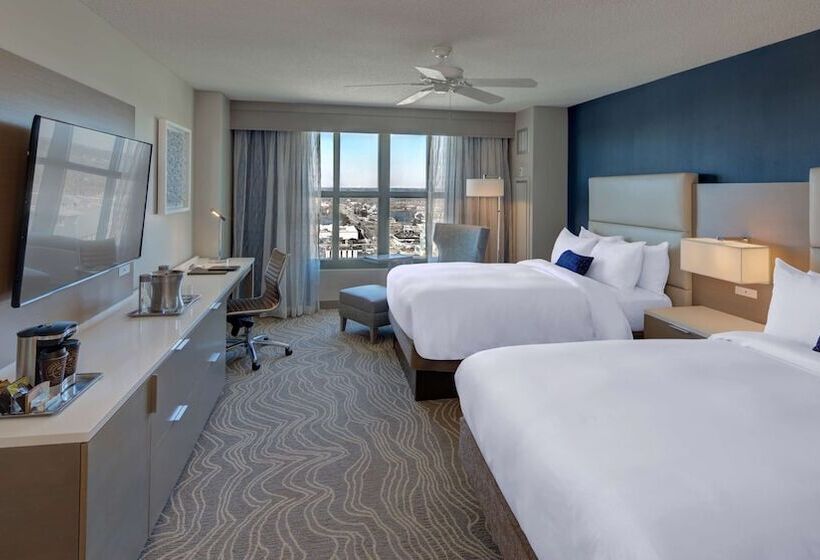 اتاق سوپریور با چشم‌انداز شهر, Hilton Virginia Beach Oceanfront