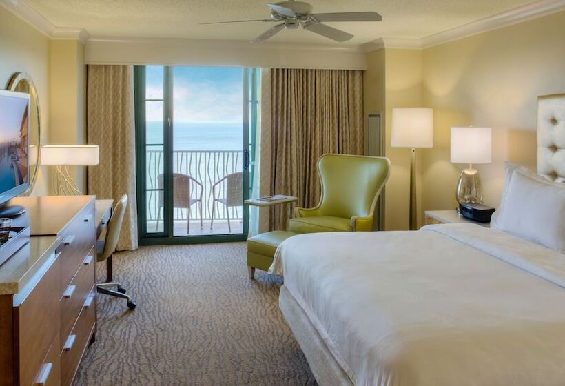 اتاق استاندارد با تخت دوبل و چشم‌انداز دریا, Hilton Virginia Beach Oceanfront