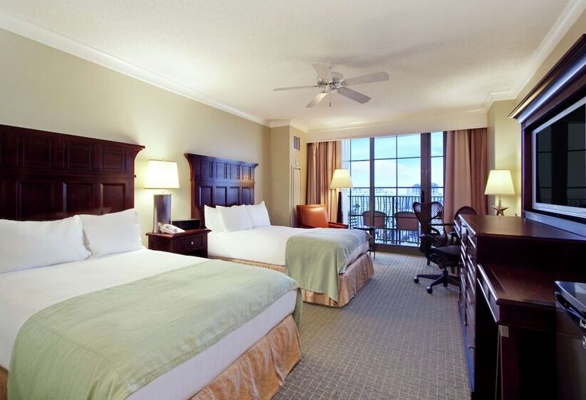 اتاق استاندارد با 2 تخت دوبل, Hilton Virginia Beach Oceanfront