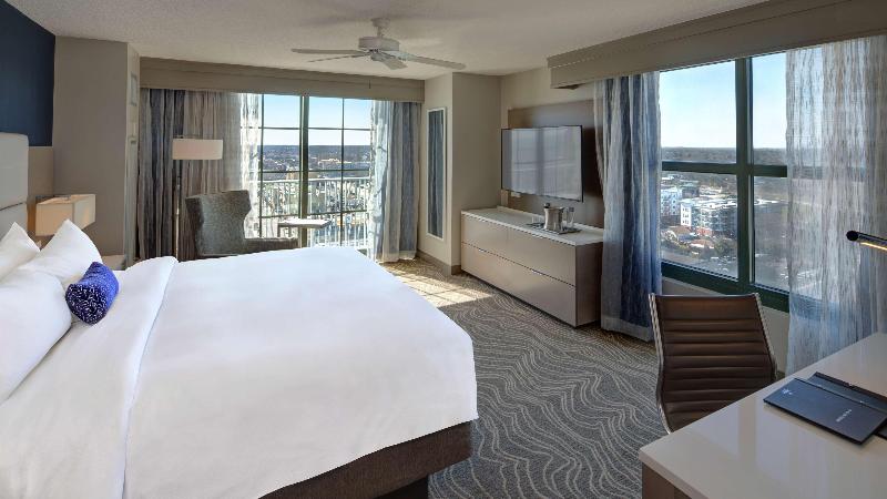 اتاق سوپریور با چشم‌انداز شهر, Hilton Virginia Beach Oceanfront