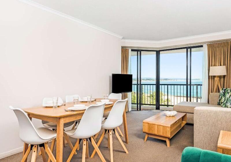 침실 2개 바다 전망 아파트, Mantra Coolangatta Beach
