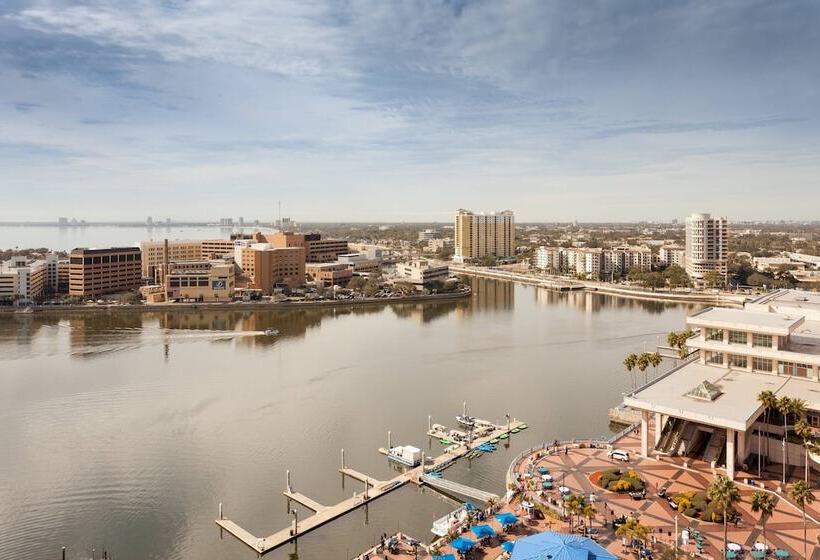 景色の見えるダブルベッドスタンダードルーム, Tampa Marriott Water Street