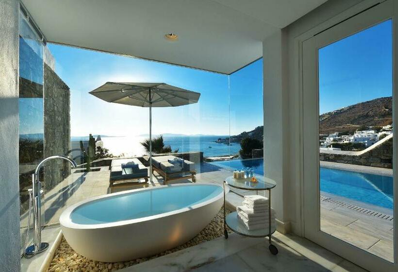 套房配有游泳池, Mykonos Grand Hotel & Resort
