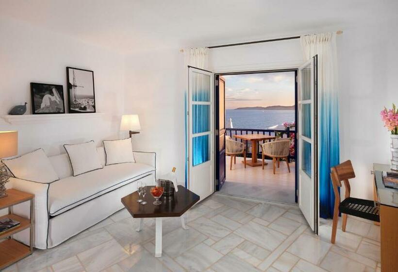 小型套房带海景, Mykonos Grand Hotel & Resort