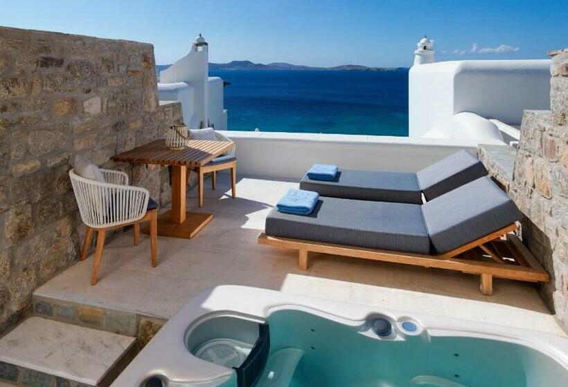 高级海景房, Mykonos Grand Hotel & Resort