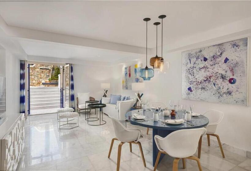 套房配有游泳池, Mykonos Grand Hotel & Resort