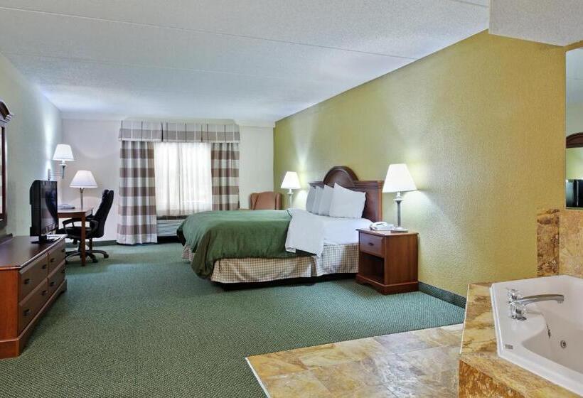 اتاق استاندارد با تخت بزرگ, Country Inn & Suites By Radisson, Charlotte University Place, Nc