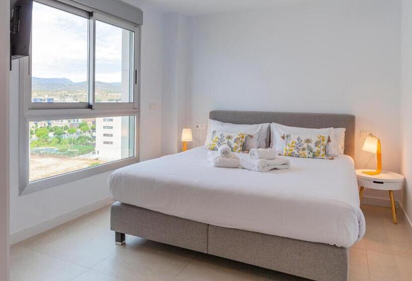 , Blue Line Apartment