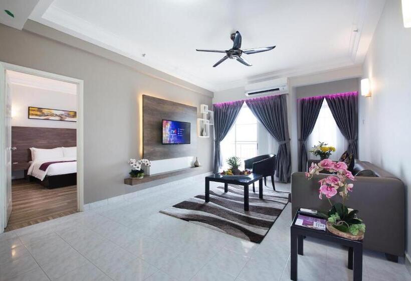 带1个卧室的公寓, Ancasa By Ambassadors Suite