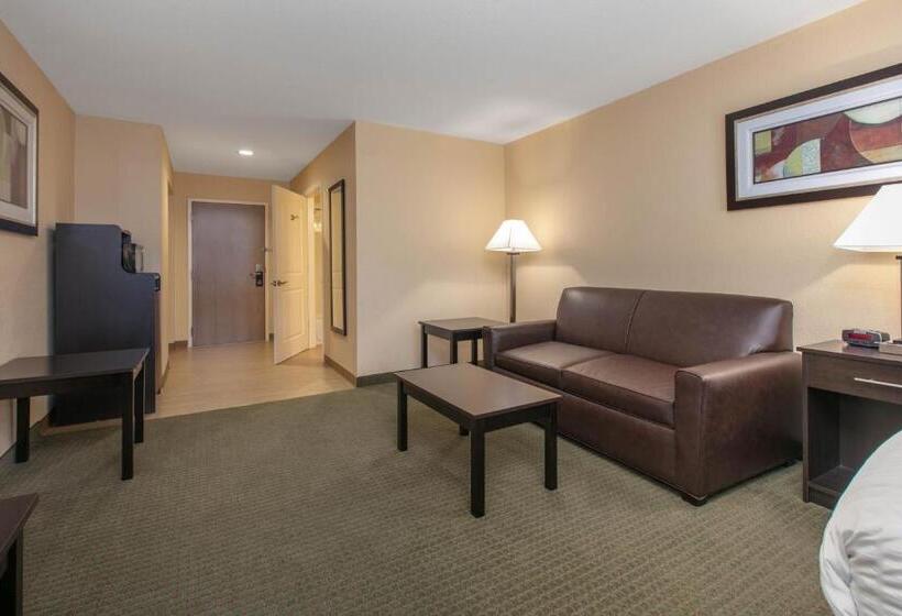 Люкс Кровать Кинг, Days Inn & Suites By Wyndham Florence/jackson Area