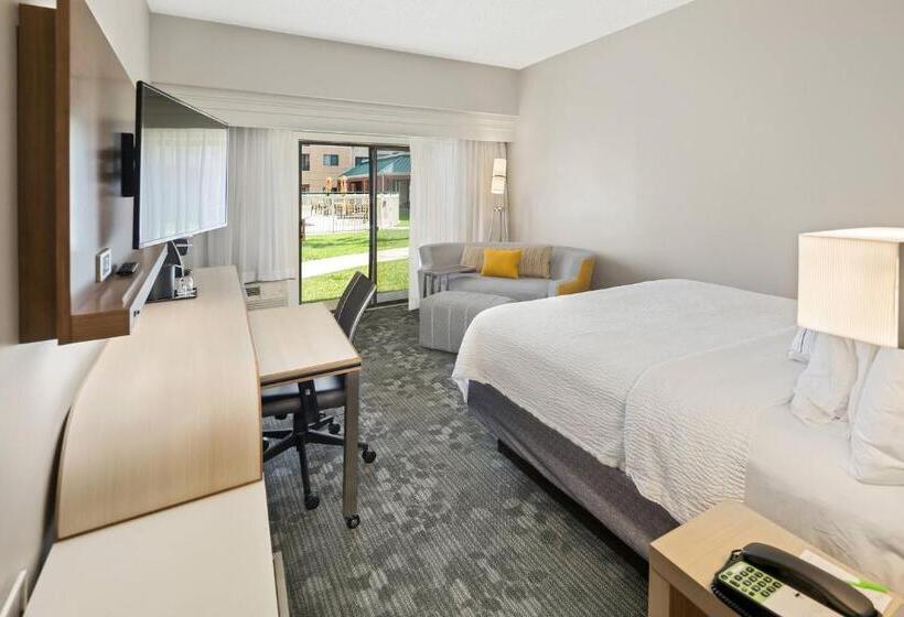 اتاق استاندارد با تخت بزرگ, Courtyard By Marriott Bryan College Station
