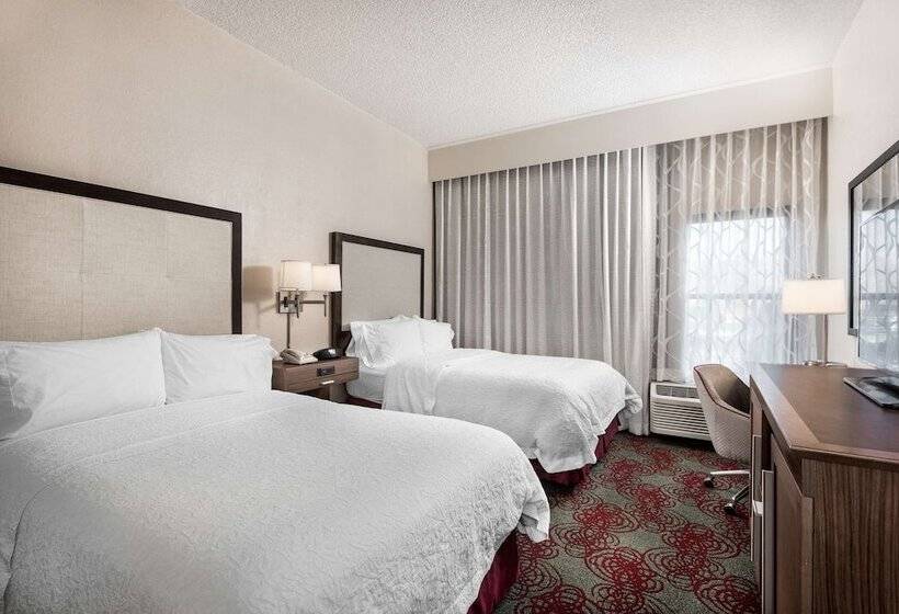 חדר סטנדרט מותאם לאדם עם מוגבלויות, Hampton Inn Debary/deltona