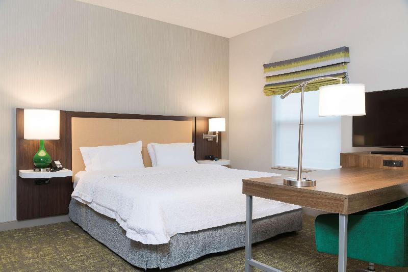 Люкс Кровать Кинг, Hampton Inn & Suites East Lansing/okemos