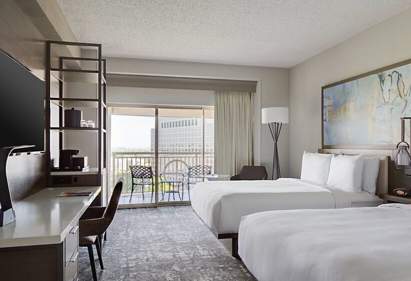 Номер Стандарт 2 Двуспальные Кровати, Marriott Dallas Las Colinas