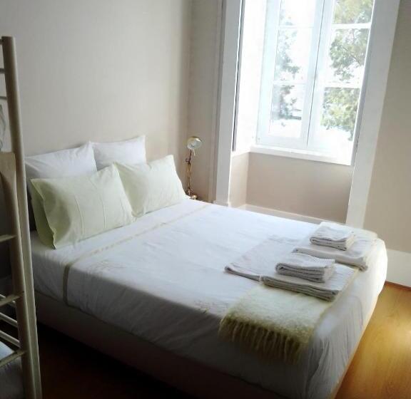 اتاق استاندارد چهارنفره با سرویس بهداشتی مشترک, Menina Da Ria Guest House
