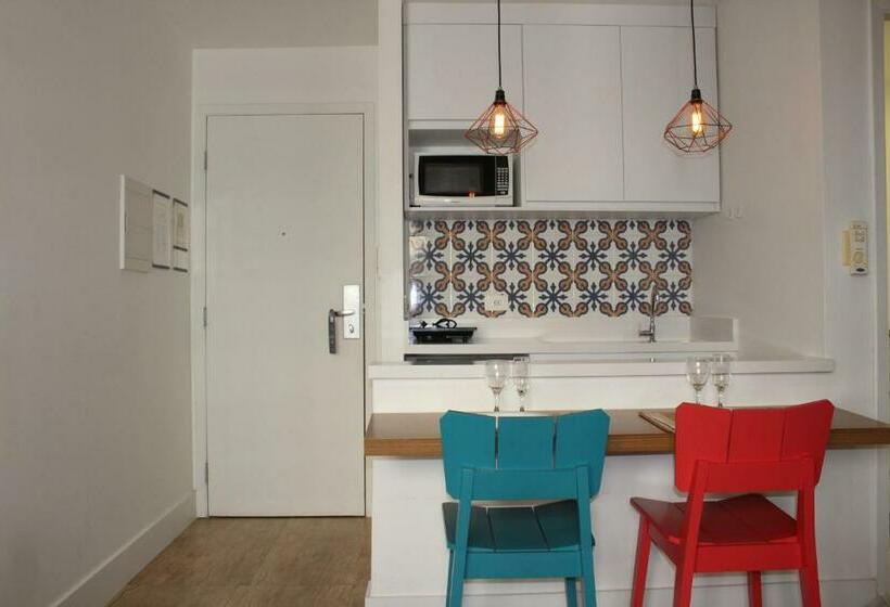 آپارتمان 1 خوابه, Flat Paulista 540