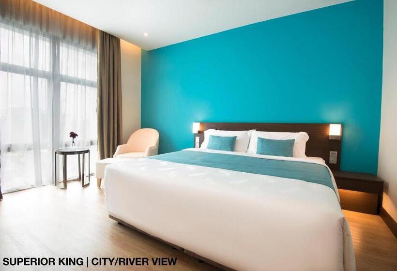 수피리어 룸 도시 전망, Astana Wing  Riverside Majestic