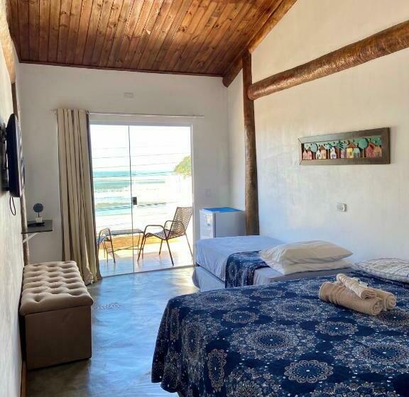 Quarto Deluxe Vista Mar com Sacada, Chales Marissol