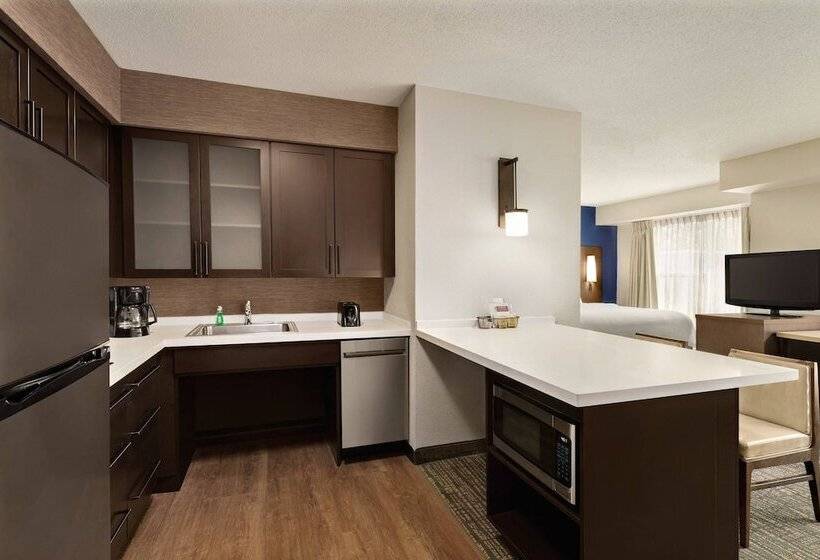 침실 2개 스위트, Residence Inn Scranton