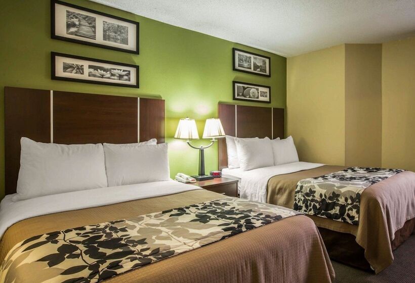 اتاق استاندارد با 2 تخت دوبل, Sleep Inn Asheville  Biltmore West