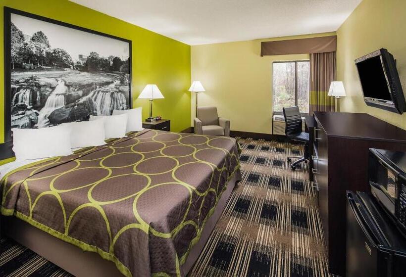 غرفة قياسية سرير كينج لذوى الإحتياجات الخاصة, Super 8 By Wyndham Greer/spartanburg Area
