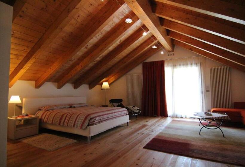 Люкс с гидромассажем, Albergo Edelweiss   Larespa