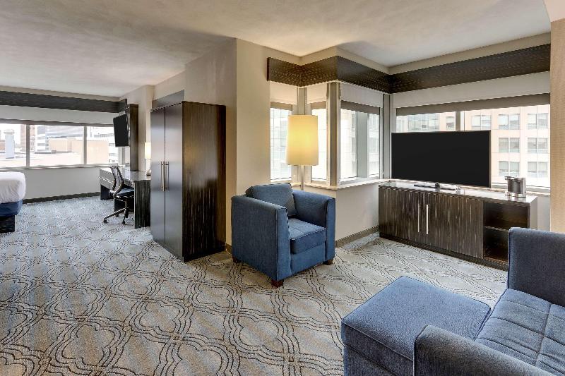 스탠다드 룸 킹사이즈 침대, Doubletree By Hilton St. Louis Forest Park