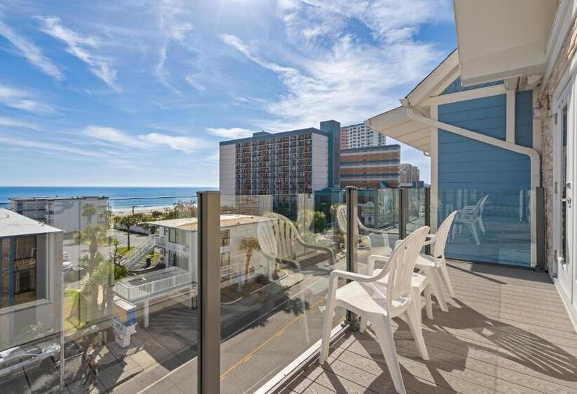 침실 1개 바다 전망 아파트, Ocean Escape Condos