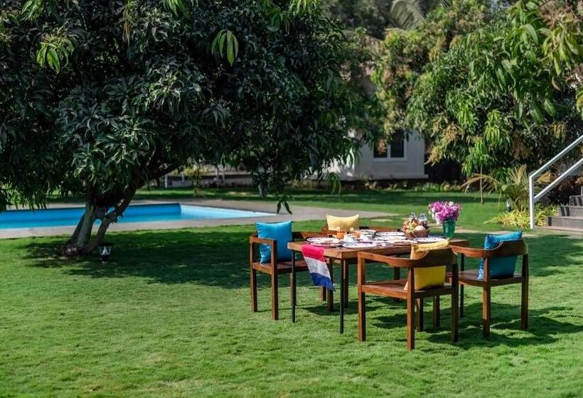 Вилла с 1 спальней и бассейном, Saffronstays Casa Manga, Karjat   Pet Friendly Pool Villa Near Nd S Film World And Saltt