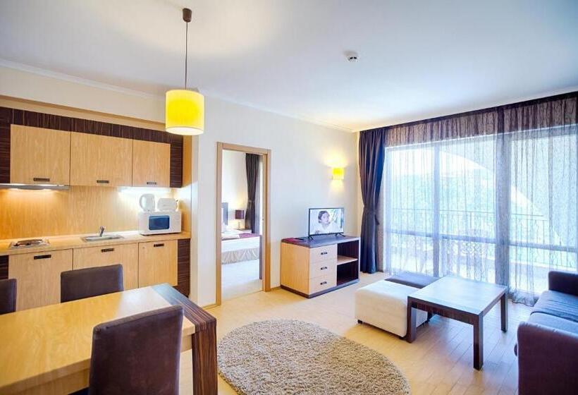 آپارتمان 1 خوابه با چشم‌انداز دریا, Dit Majestic Beach Resort