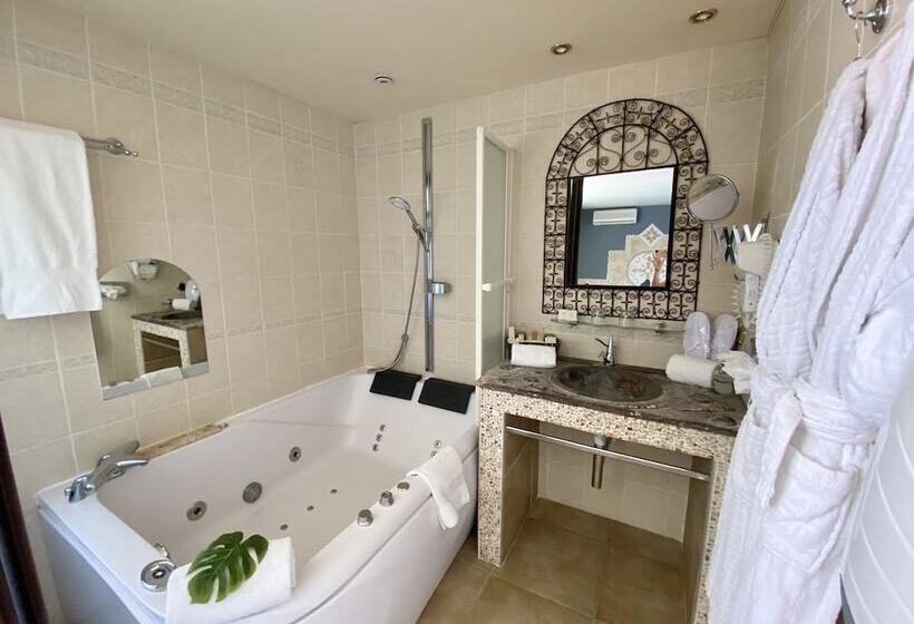 Люкс, Logis Hôtel Les Ii Mas   Perpignan Sud