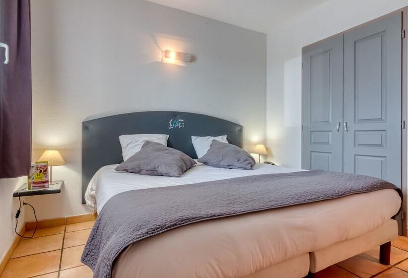 Номер Комфорт, Logis Hôtel Les Ii Mas   Perpignan Sud