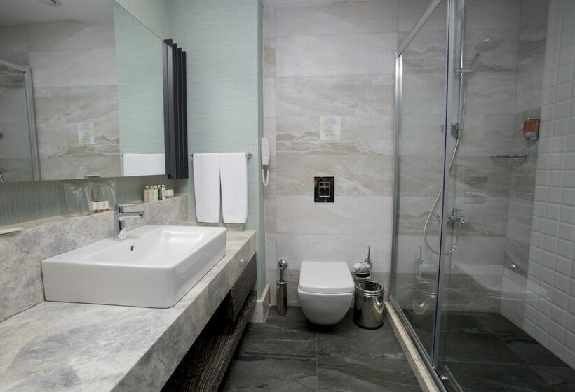 اتاق استاندارد با چشم‌انداز دریا, Fame Residence Lara & Spa