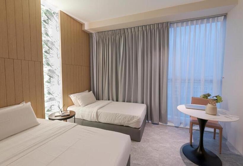 Семейный Номер Deluxe, Harper Boutique Hotel At Sutera Avenue