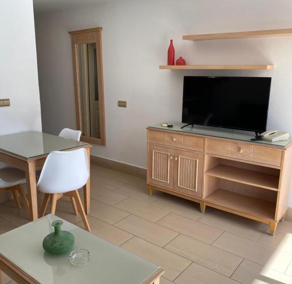 침실 1개 바다 전망 아파트, Apartamentos Oasis Maspalomas