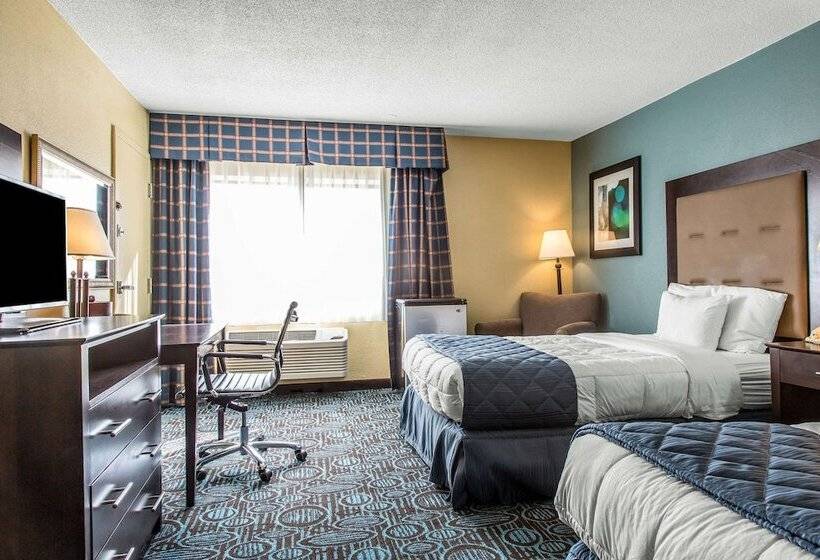 스탠다드 룸 더블 침대 2개, Clarion Inn New London  Mystic
