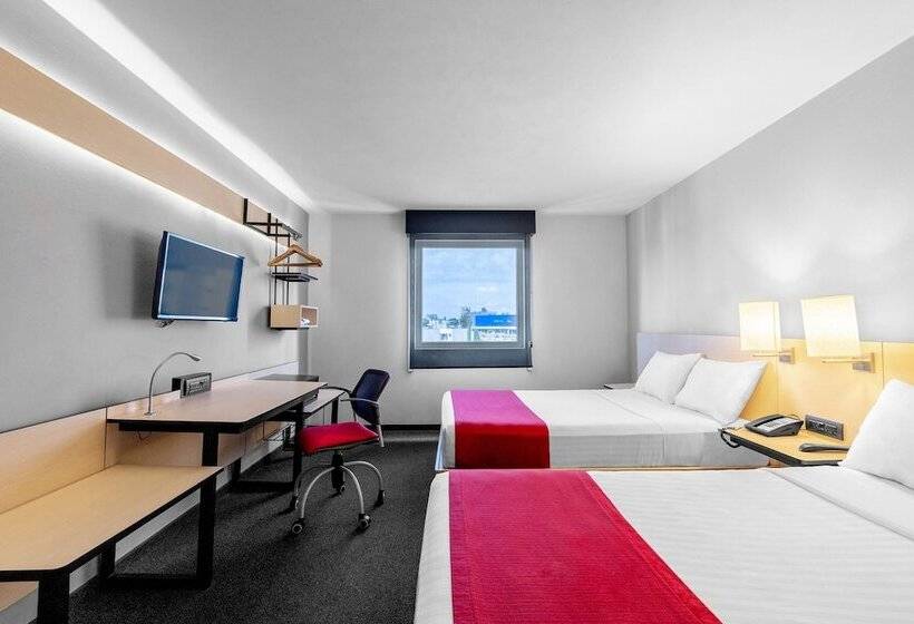 اتاق استاندارد با 2 تخت دوبل, City Express Plus By Marriott Guadalajara Expo