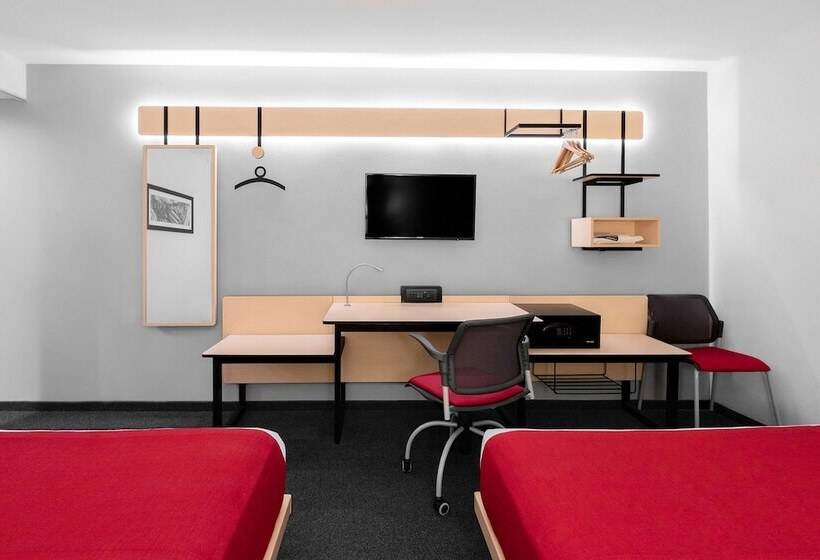 اتاق استاندارد با 2 تخت دوبل, City Express Plus By Marriott Guadalajara Expo