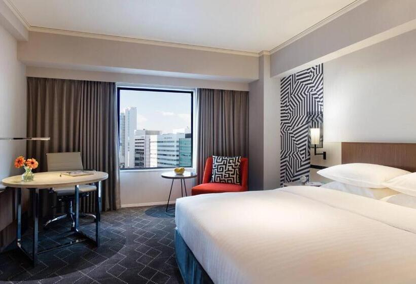 스탠다드 룸 킹사이즈 침대, Courtyard By Marriott Shin Osaka Station