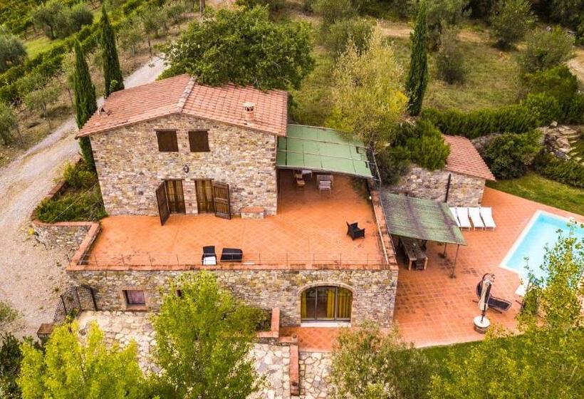 וילה עם חדר שינה אחד ובריכת שחיה, Borgo Casa Al Vento