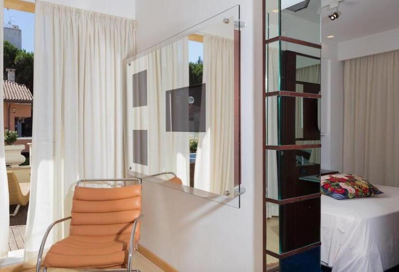 Люкс с гидромассажем, Luna Riccione E Aqua Spa Only Adults +12