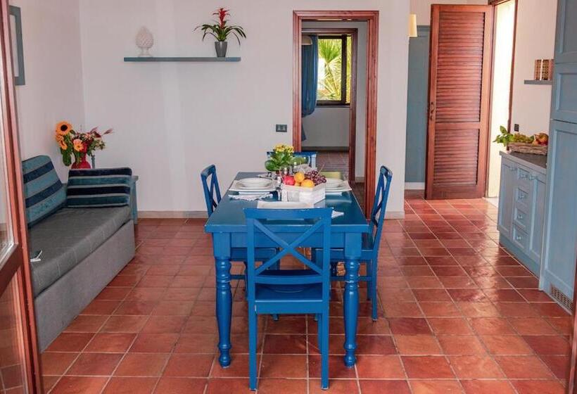 Апартаменты 1 Спальня Вид на Море, Villaggio Cala Mancina