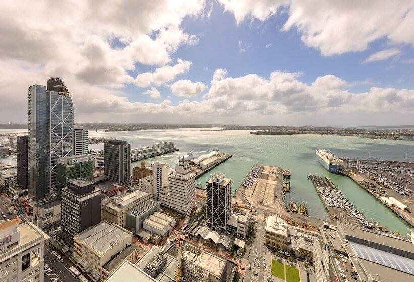 침실 1개 전망 아파트, Auckland Harbour Suites