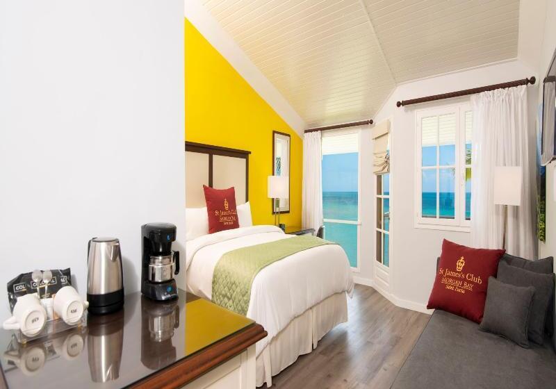 اتاق لوکس با چشم‌انداز دریا, St. James Club Morgan Bay Family Property   All Inclusive