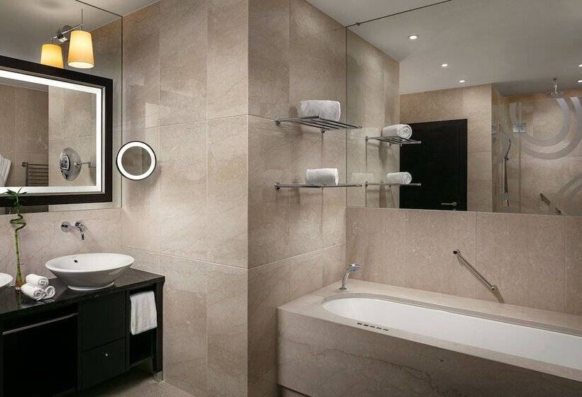 Deluxe Suite King Bed, Grand Hotel River Park, A Luxury Collection Hotel, Bratislava