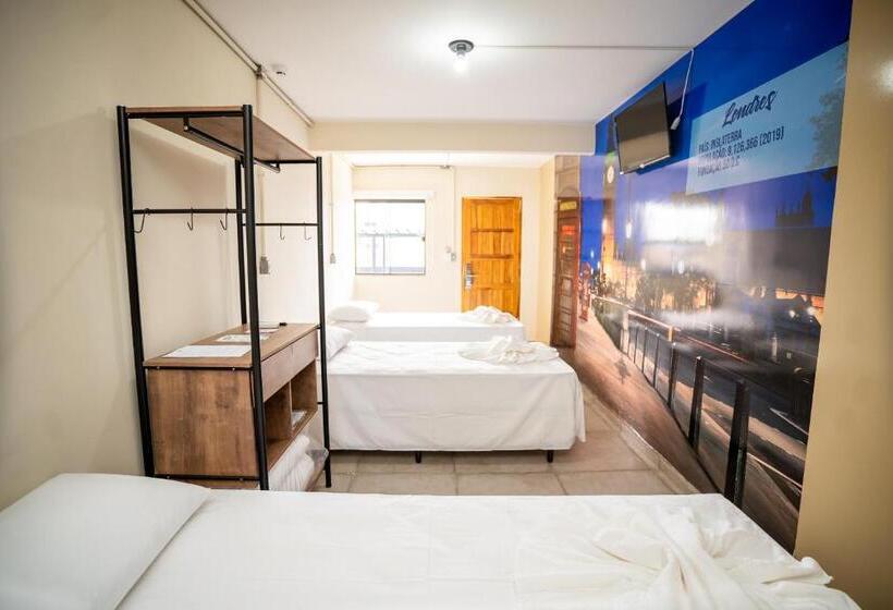 스탠다드 트리플 룸, Shelter Hostel E Pousada