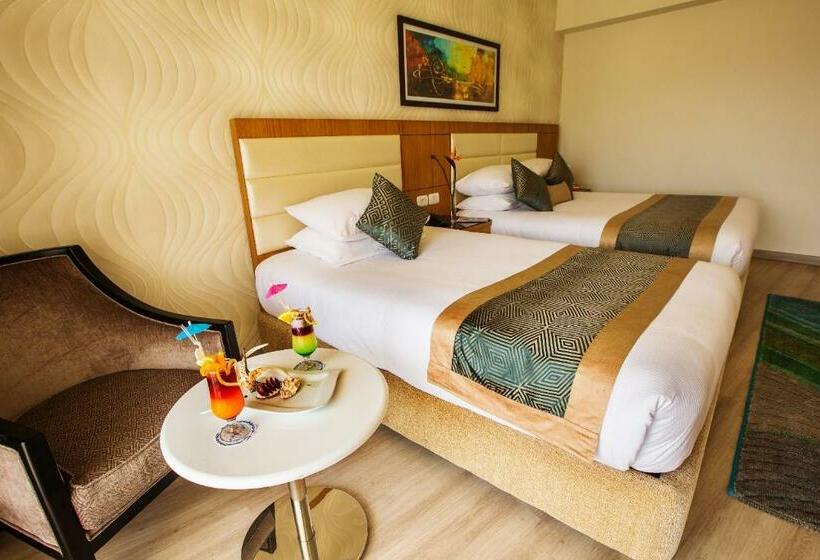 اتاق دلوکس با چشم‌انداز پارک, Pickalbatros Aqua Blu Sharm El Sheikh