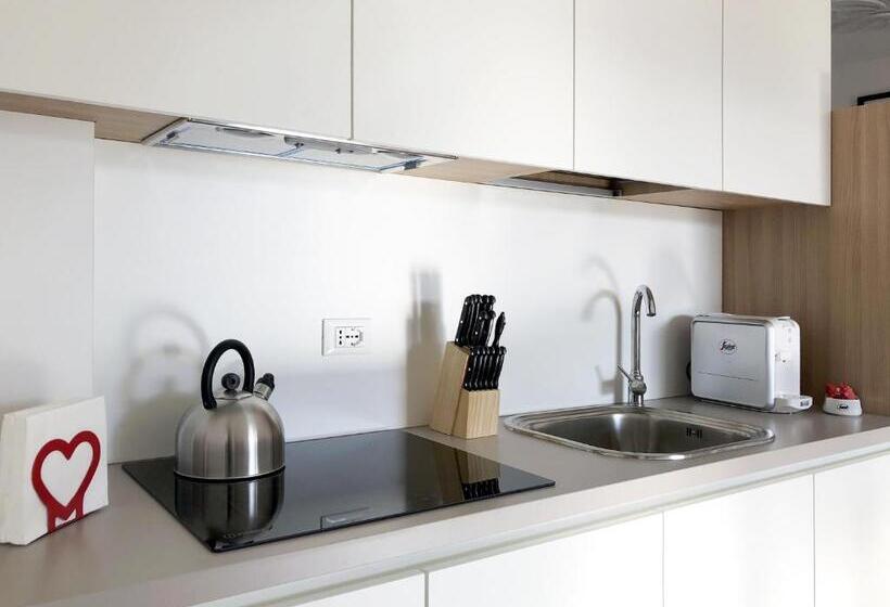 Апартаменты 1 Спальня с Террасой, Residence Aurora