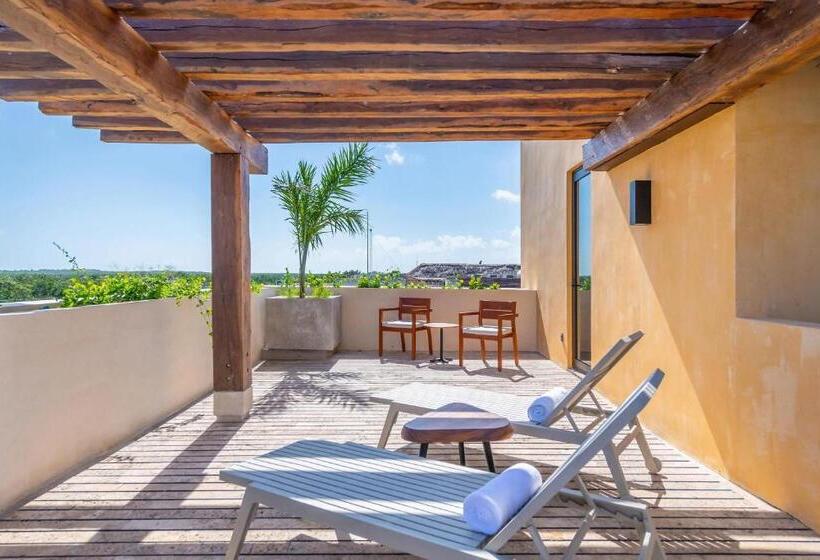 キングサイズベッドのスタンダードルーム, Aloft Tulum